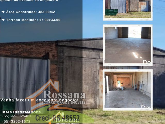 Galpão/Depósito para Venda  